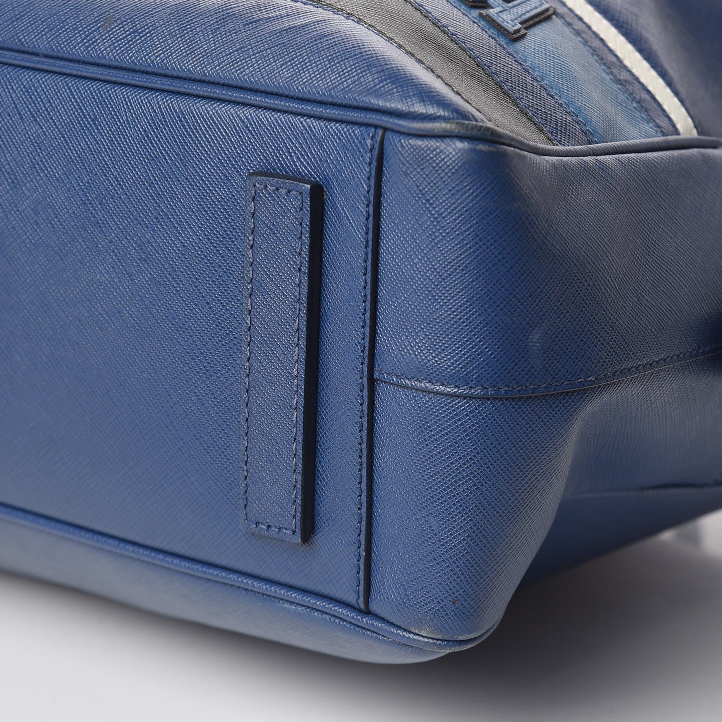 Saffiano Righe Briefacase Bleuette