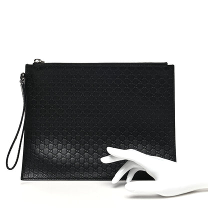 Gucci Microguccissima Clutch Black 2 of 10