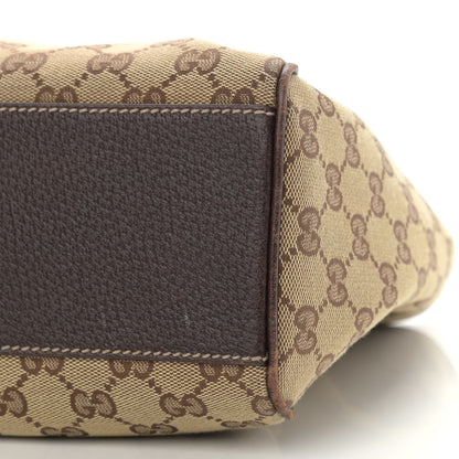 Gucci Monogram Medium Charmy Shoulder Bag Dark Brown 10 of 11