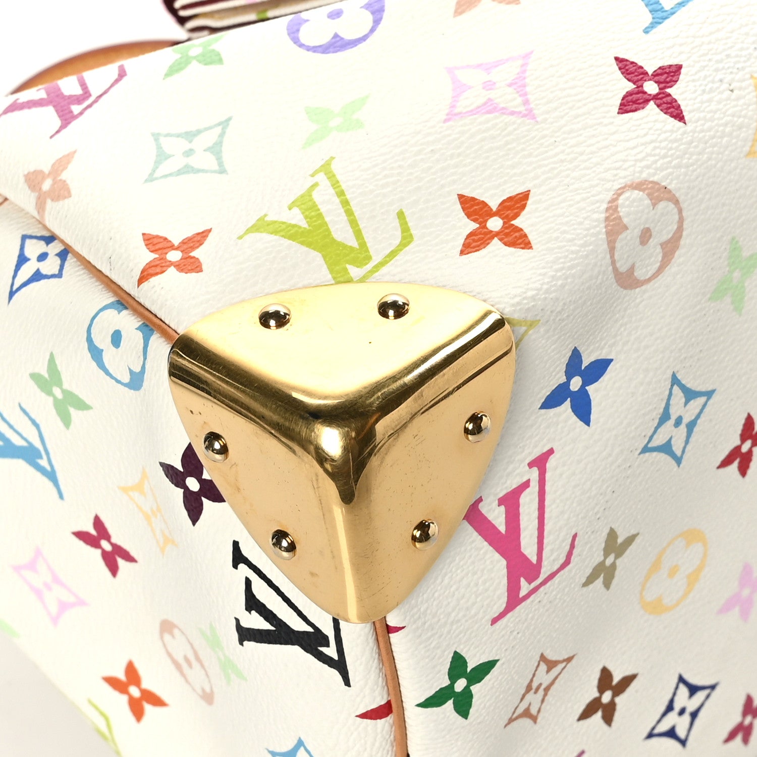 Louis Vuitton Monogram Multicolor Speedy 30 White 8 of 11