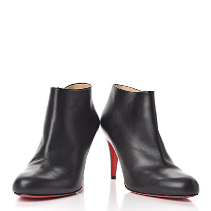 Christian Louboutin Calfskin Belle 85 Ankle Boots 39 Black 6 of 10