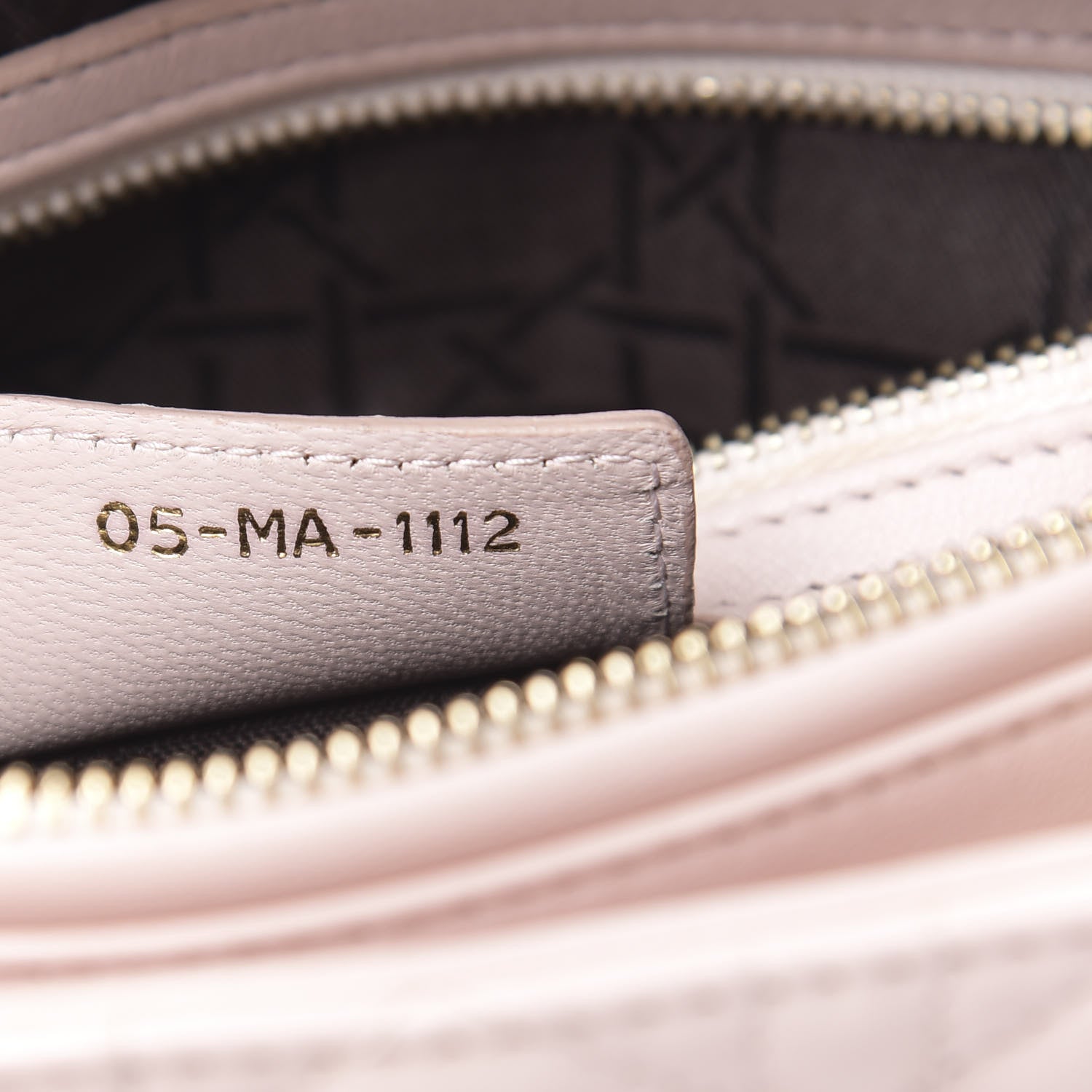 Christian Dior Lambskin Cannage Medium Lady Dior Light Pink 7 of 13