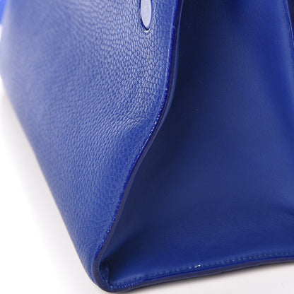 Christian Dior Bullcalf Medium Diorever Flap Yves Klein Blue 15 of 17