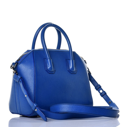 Givenchy Sugar Goatskin Mini Antigona Indigo Blue 4 of 9