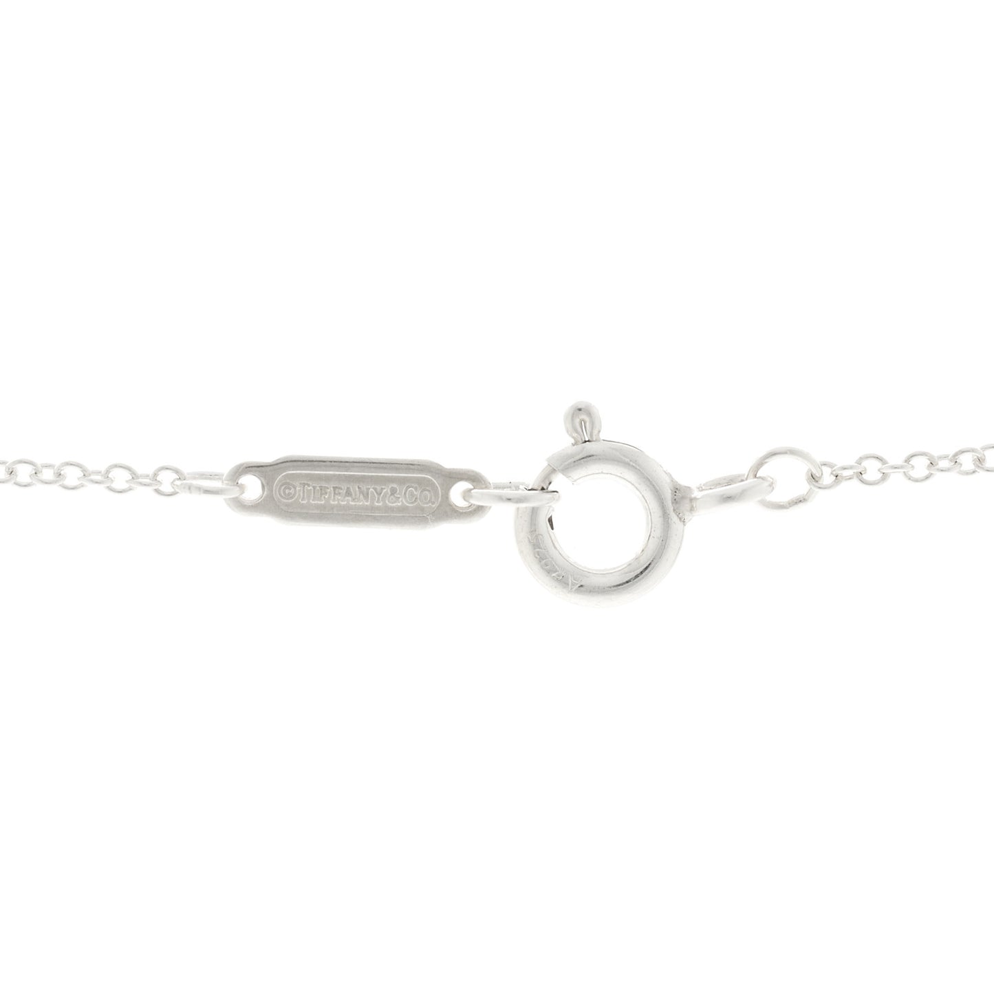 Sterling Silver Rubedo 1837 Interlocking Circles Pendant Necklace