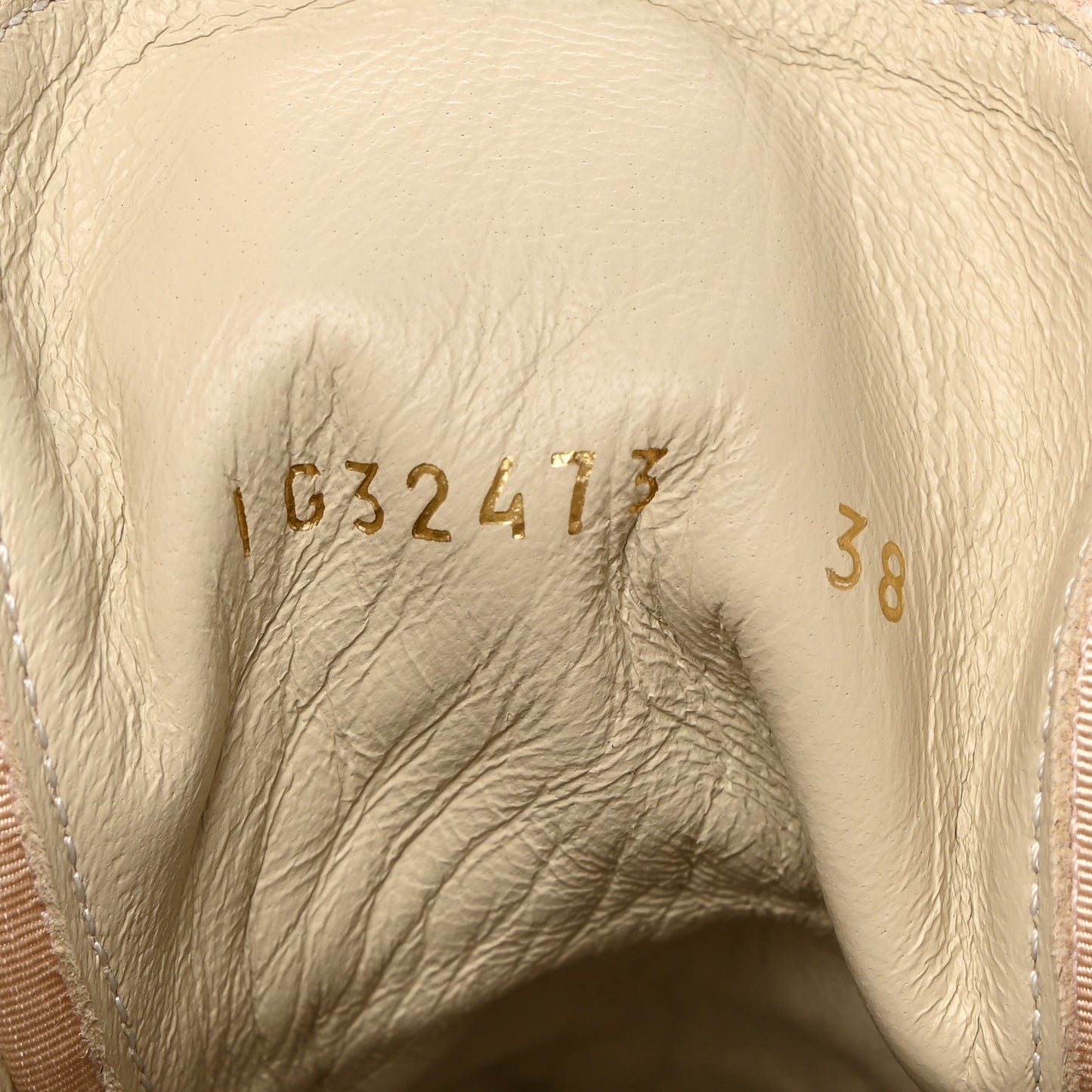 Tweed Canvas High Top Sneakers 38 Pink