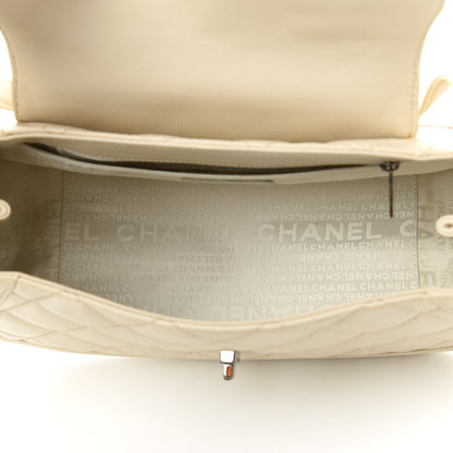Chanel Caviar Quilted Mademoiselle Flap Bag Beige 5 of 11
