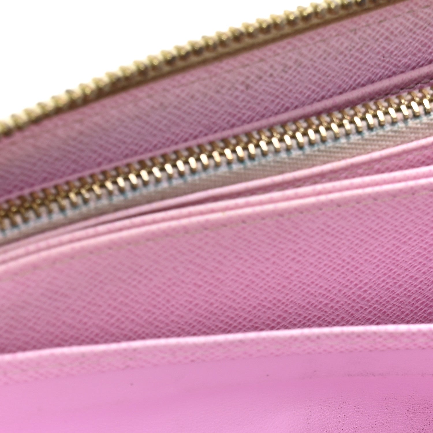 Louis Vuitton Monogram Multicolor Zippy Wallet White Litchi 8 of 10