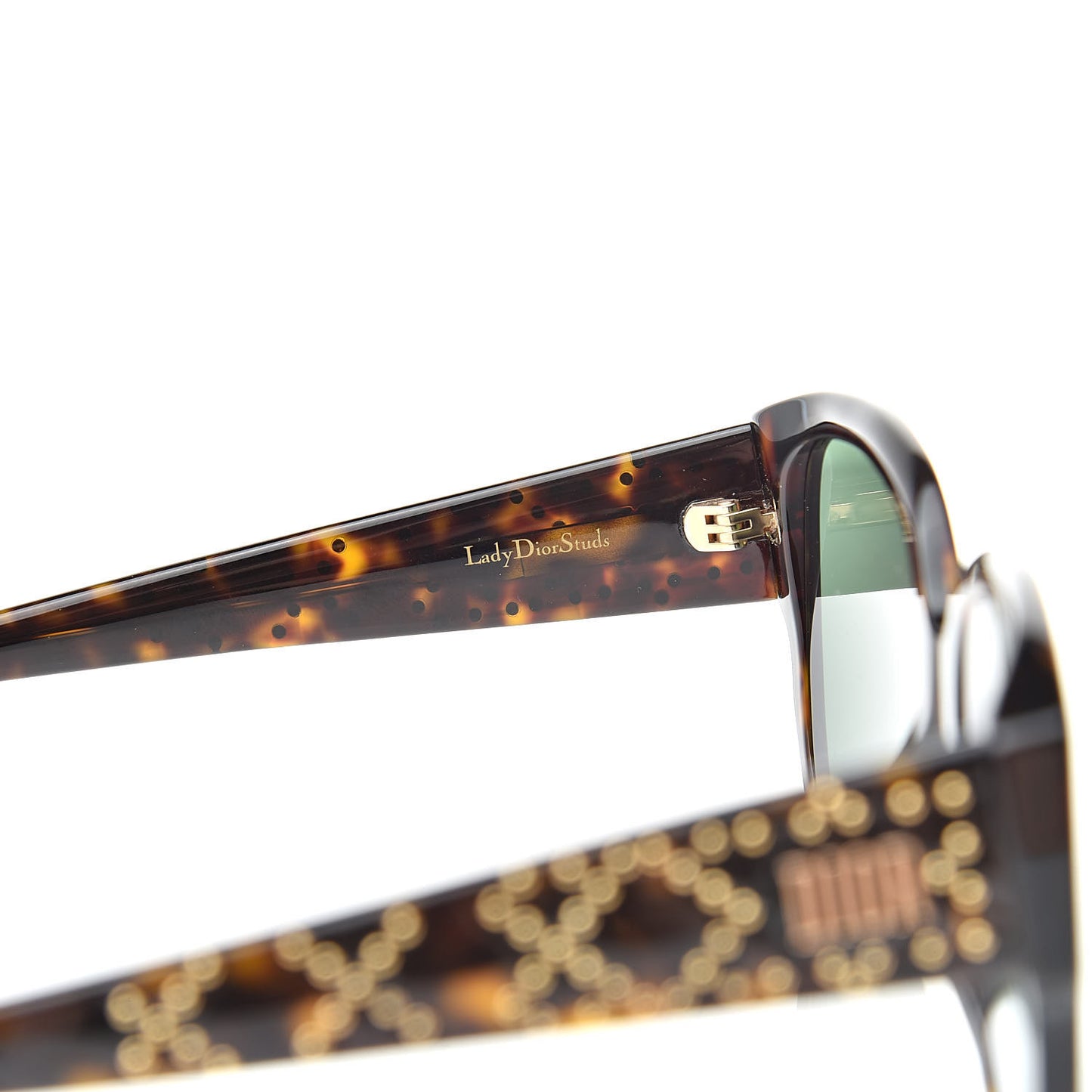 Lady Dior Studs Sunglasses Tortoise