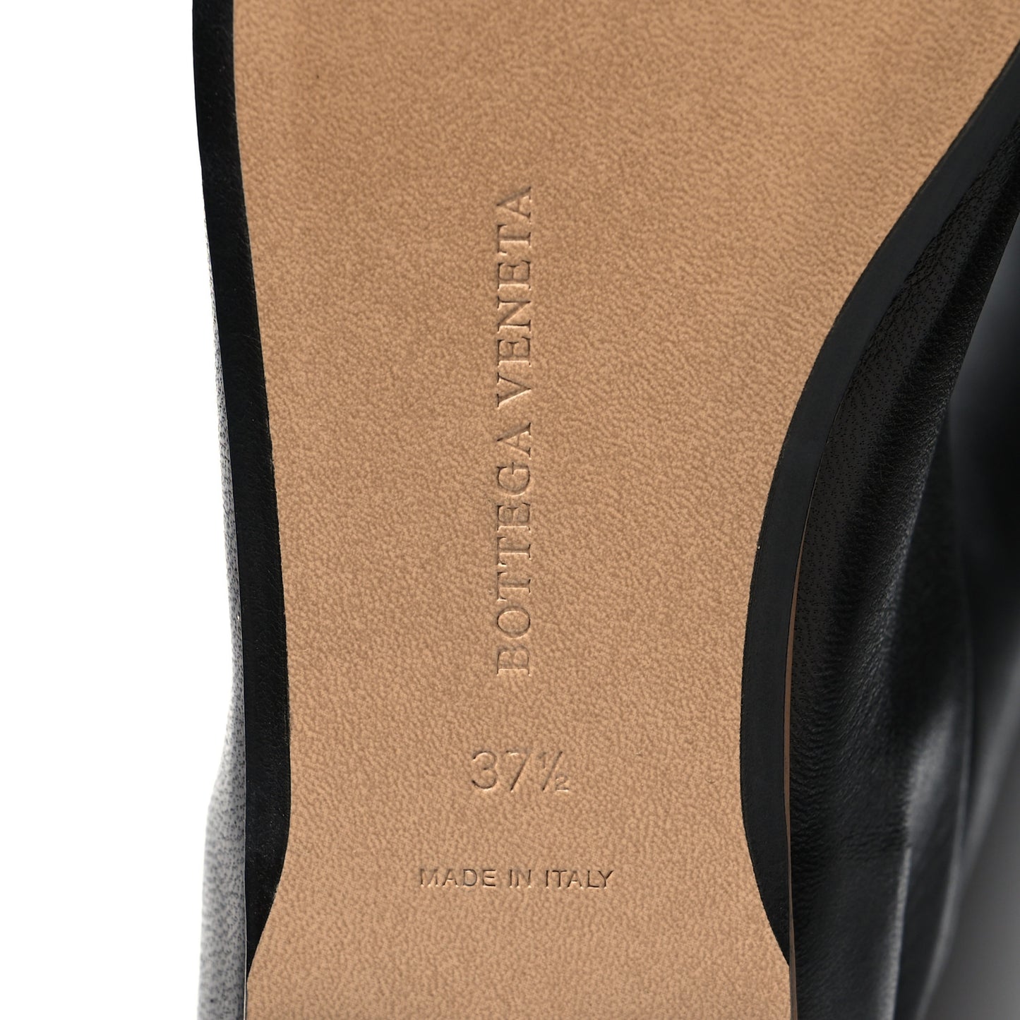 Nappa Over The Knee Boots 37.5 Black