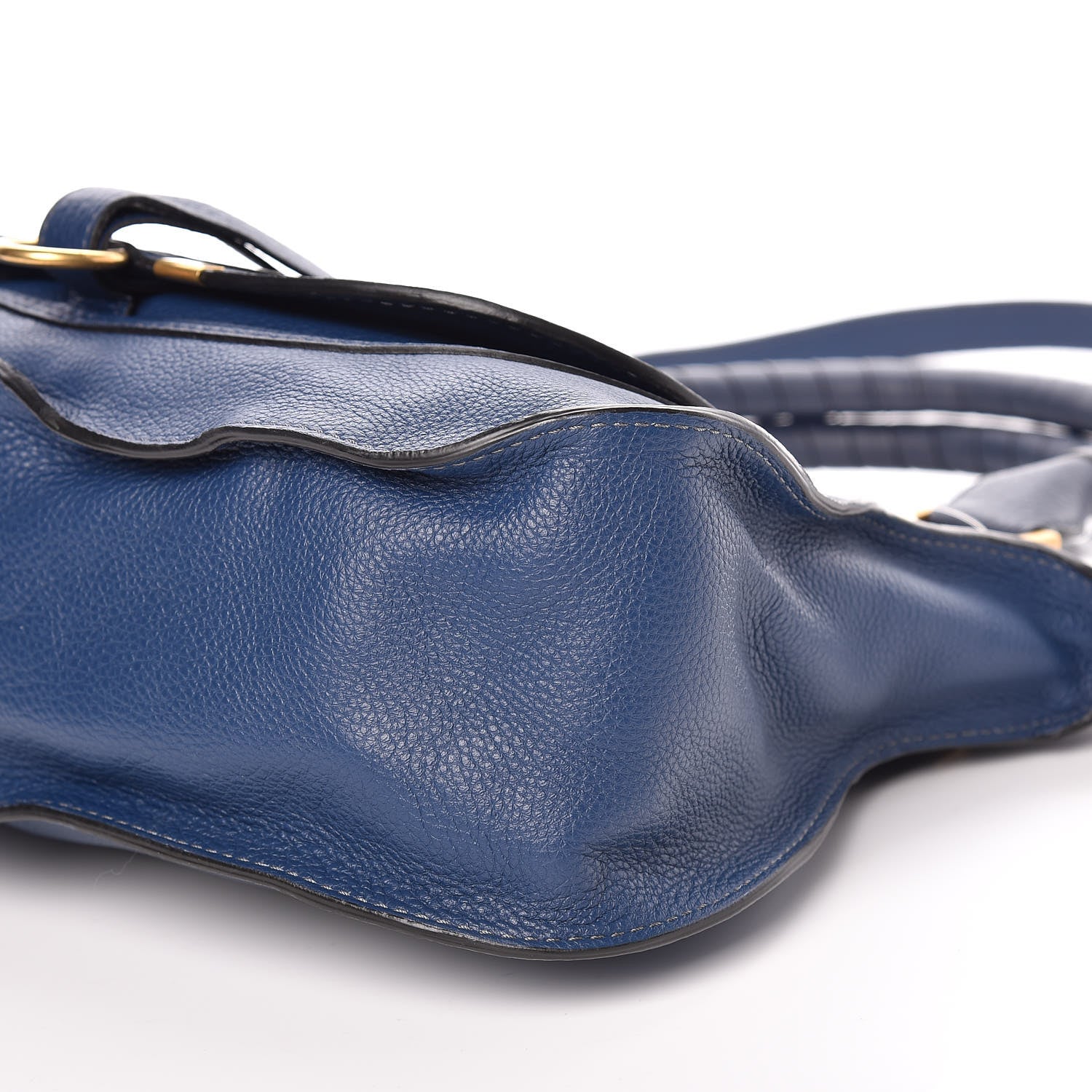 Chloe Calfskin Medium Marcie Satchel Royal Navy 10 of 15