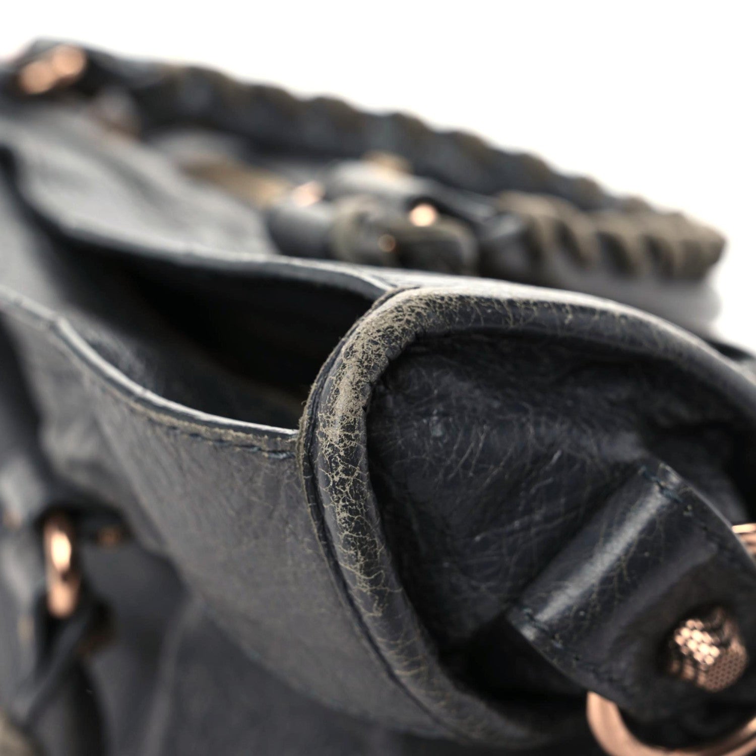 Balenciaga Agneau Giant 12 Rose Gold Hardware City Gris Tarmac 12 of 26