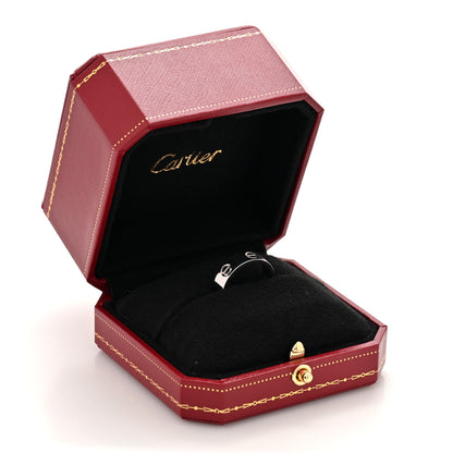 Cartier 18K White Gold 5.5mm LOVE Ring 52 6 5 of 5