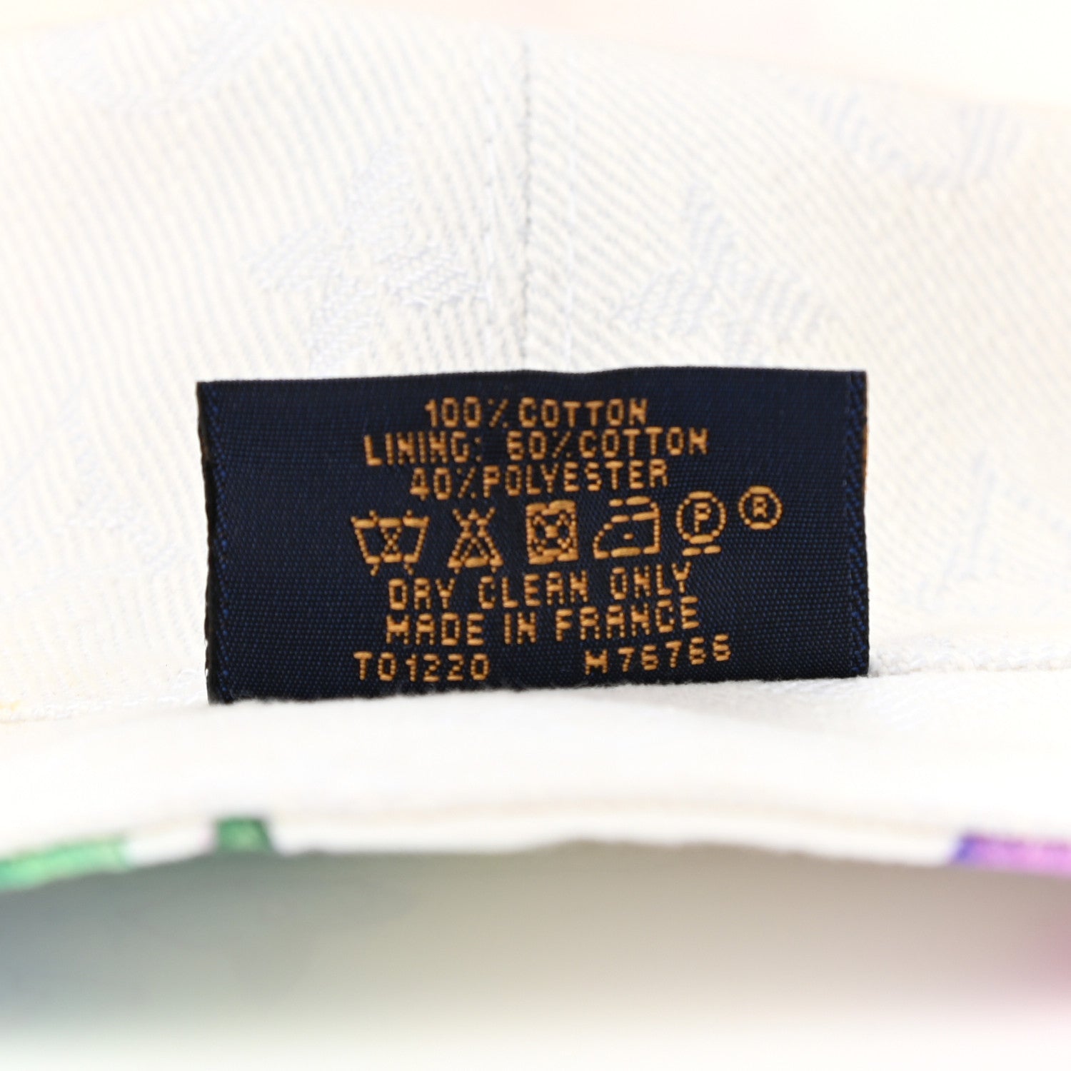 Louis Vuitton Watercolor Cotton Transformable Bob Bucket Hat 58 Multicolor 9 of 10