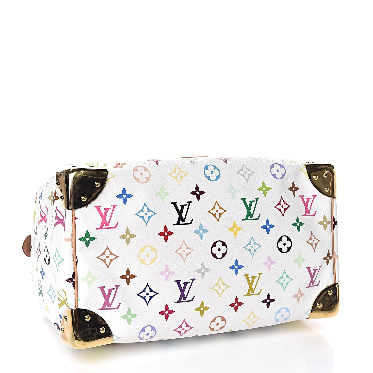 Monogram Multicolor Speedy 30 White