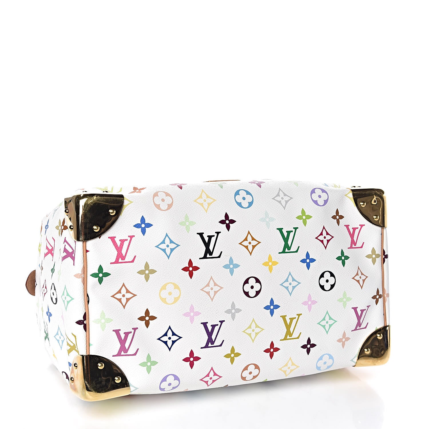 Louis Vuitton Monogram Multicolor Speedy 30 White 4 of 9
