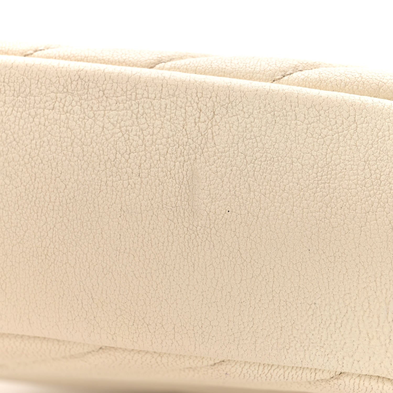 Saint Laurent Sheepskin Matelasse Chevron Monogram Medium College Bag Dove White 13 of 20