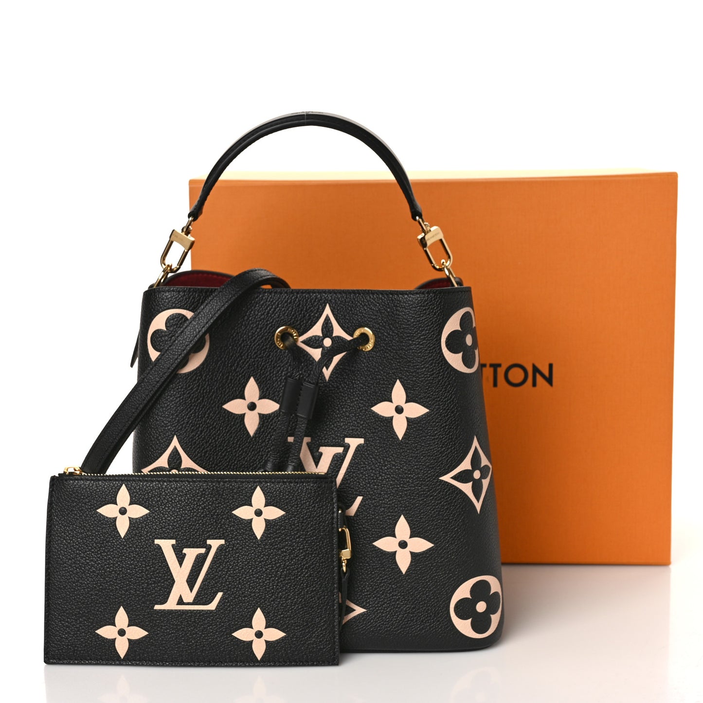 Empreinte Monogram Giant Neonoe MM Black Beige