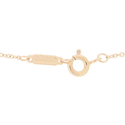 Tiffany 18K Rose Gold Diamond Victoria Vine Pendant Necklace 5 of 6