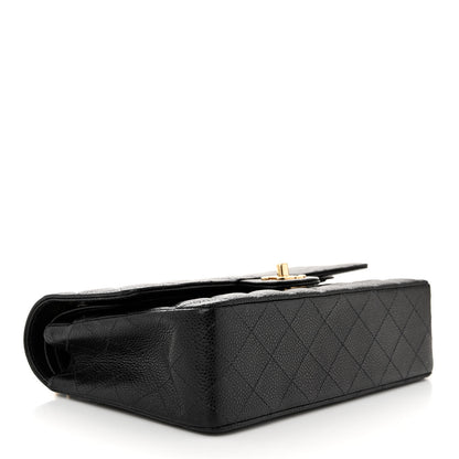 Chanel Caviar Quilted Medium Double Flap Black 4 of 11