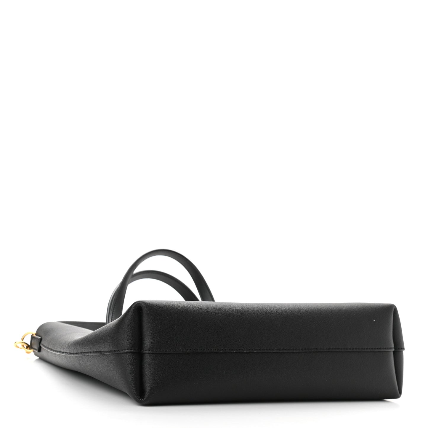 Calfskin Toy Shopping Tote Black
