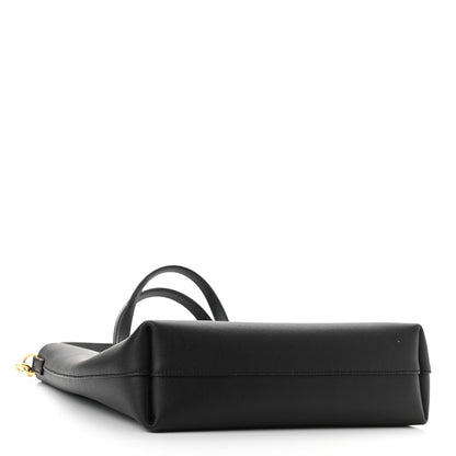 Saint Laurent Calfskin Toy Shopping Tote Black 4 of 10