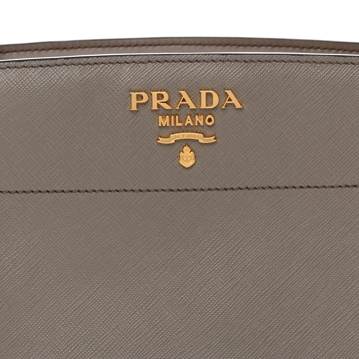 Prada Saffiano Calfskin Esplanade Crossbody Bag Argilla 8 of 10