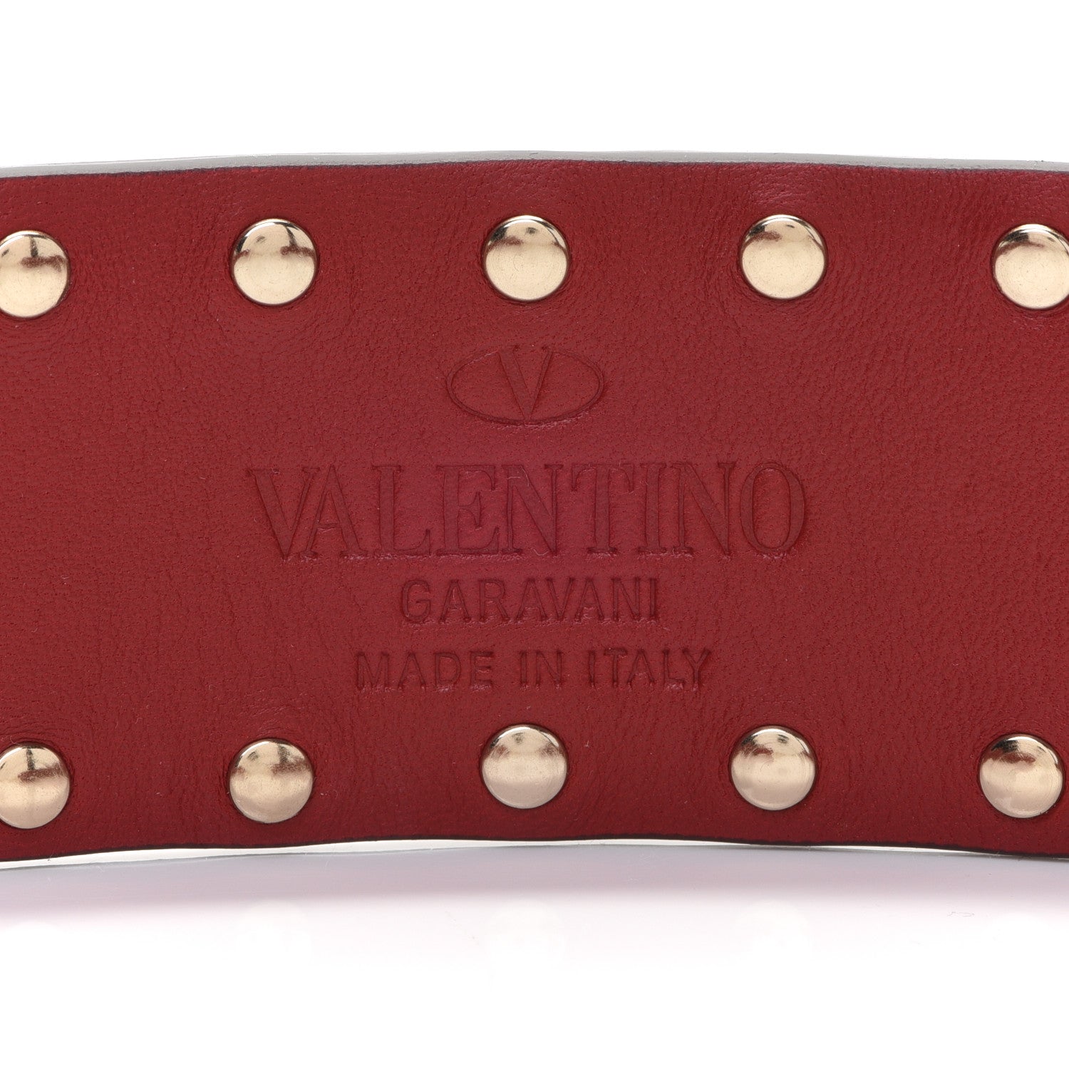 Valentino Garavani Nappa Rockstud Spike Shoulder Strap Rosso Valentino 3 of 7