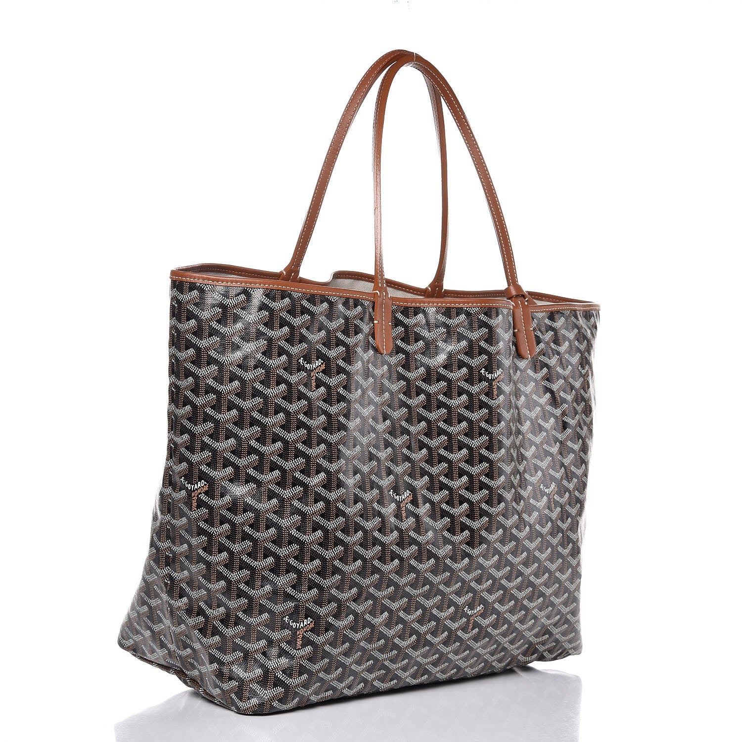Goyard Goyardine Saint Louis GM Black Gold 3 of 13