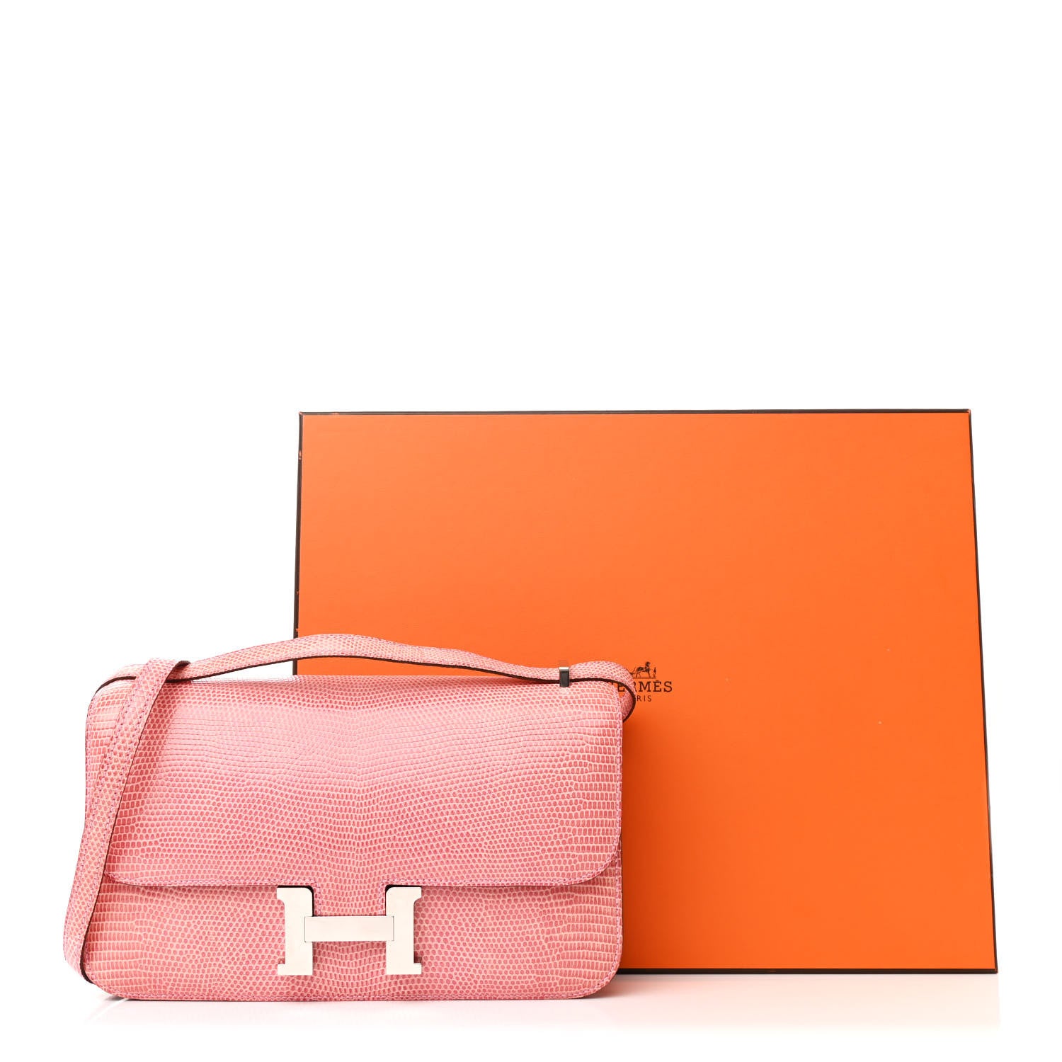 Hermes Lizard Constance Elan 25 5P Pink 16 of 16