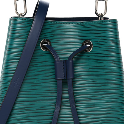 Louis Vuitton Epi Neonoe BB Emerald Green Indigo 6 of 11