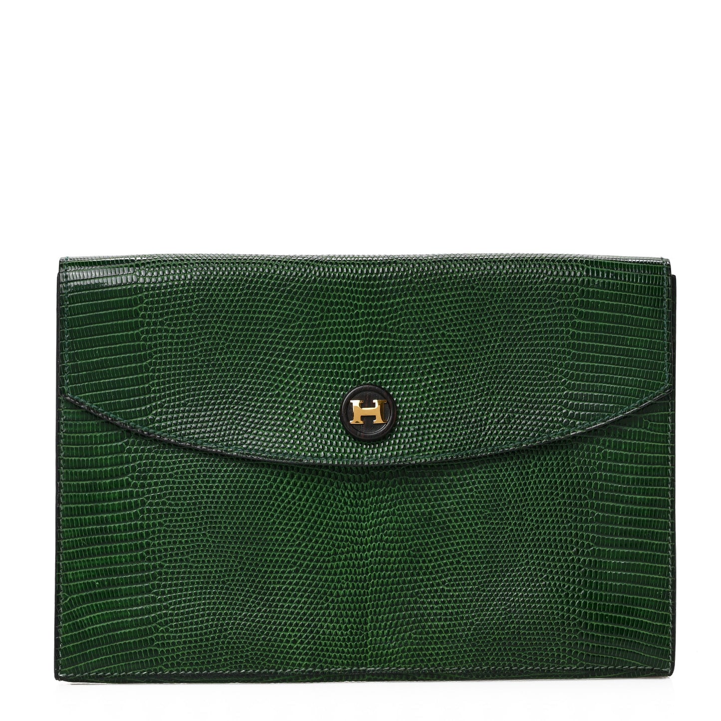 Lizard Rio Clutch Vert Moyen