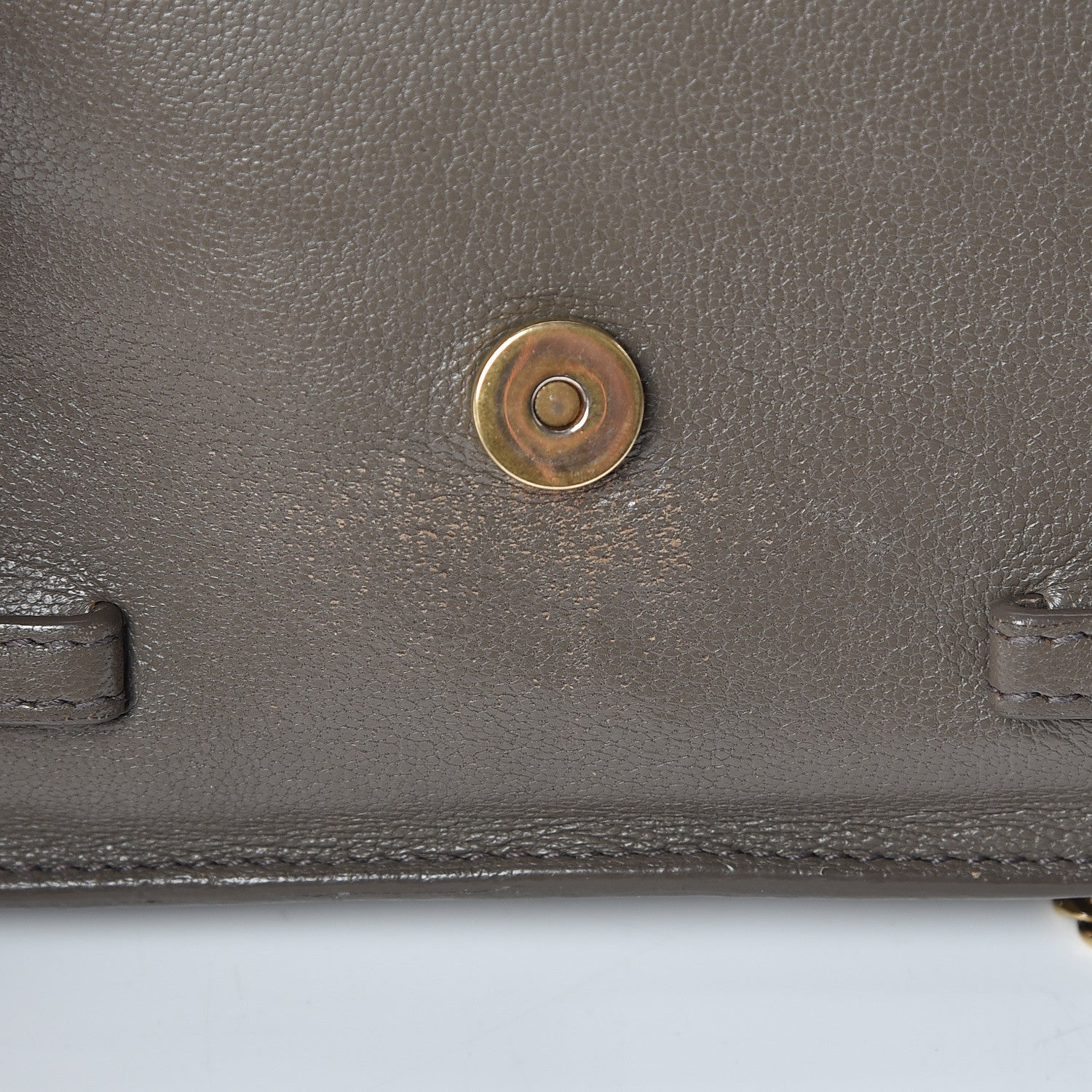 Proenza Schouler Lambskin PS1 Large Chain Wallet Smoke 10 of 20