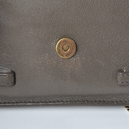 Proenza Schouler Lambskin PS1 Large Chain Wallet Smoke 10 of 20