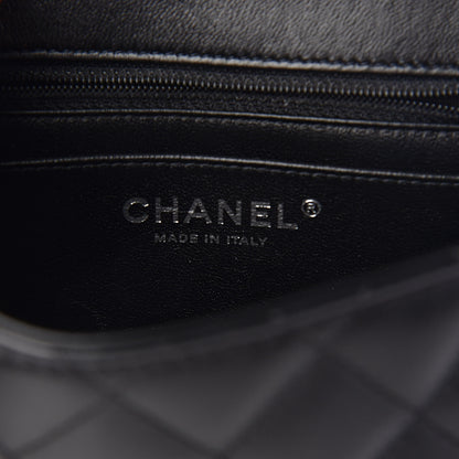 Chanel Lambskin Quilted Mini Square Flap Black 6 of 10