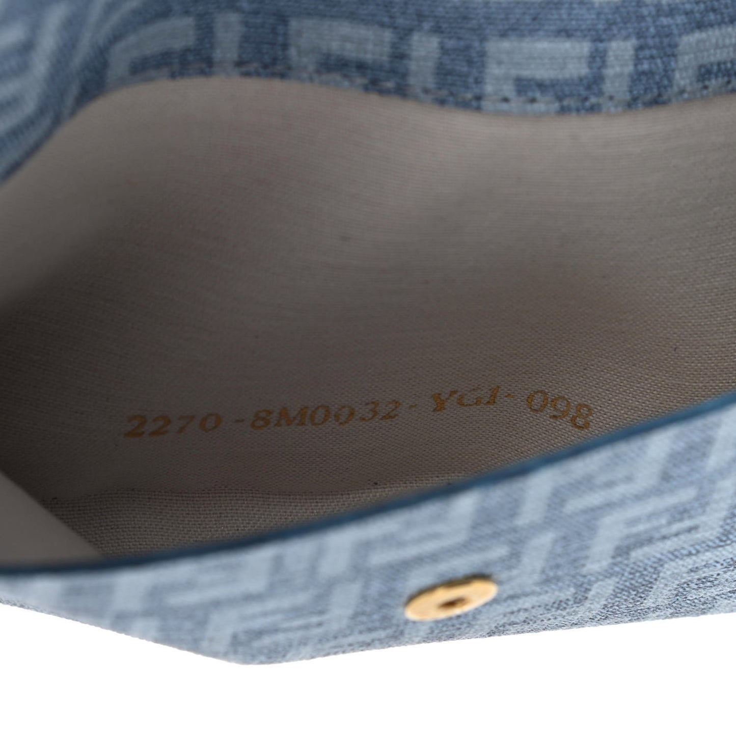 Zucchino Spalmati Forever Continental Wallet Celeste