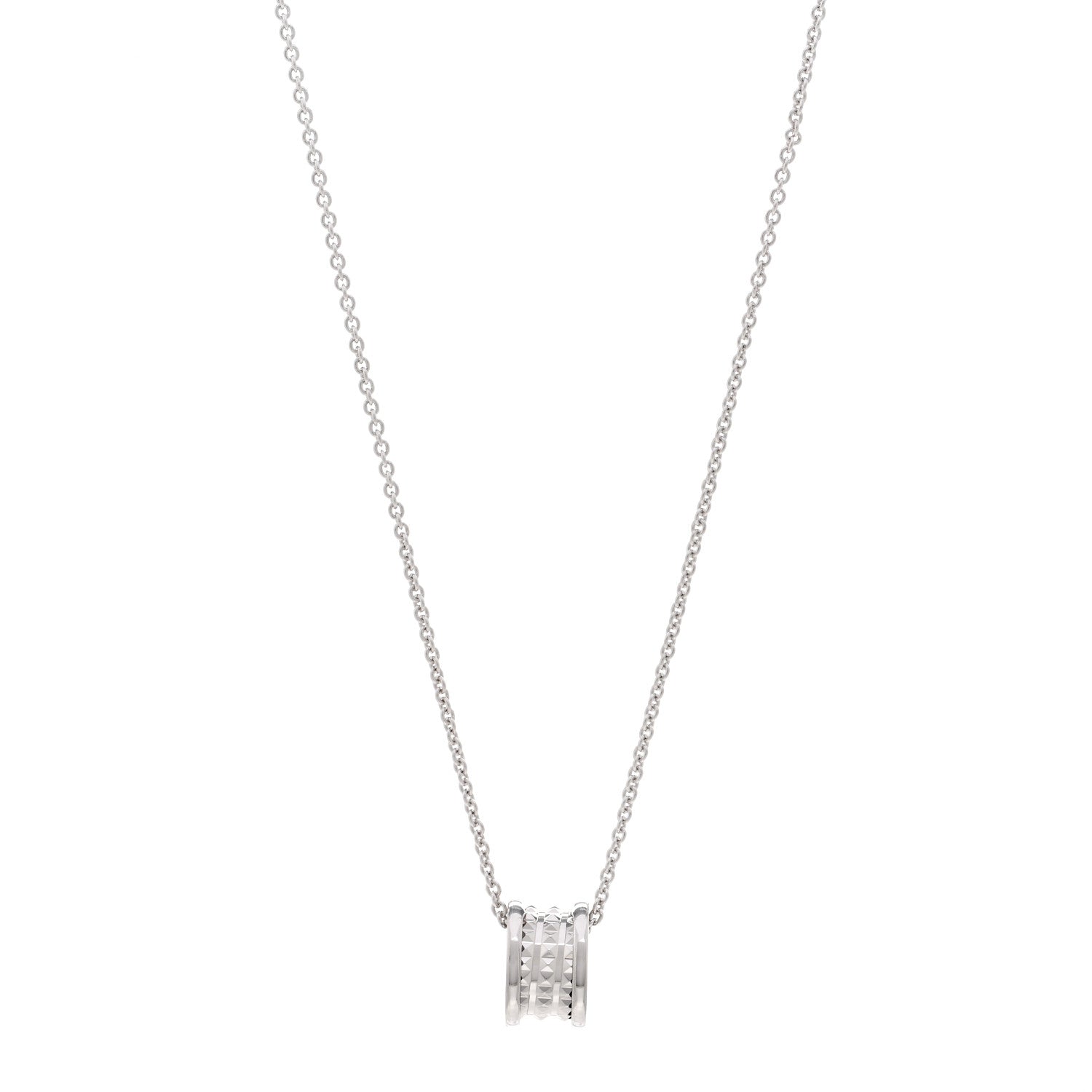 Bulgari Sterling Silver Save The Children Pendant Necklace 1 of 6
