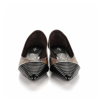 Louis Vuitton Monogram Inspired Ballerina Flats 41 2 of 7