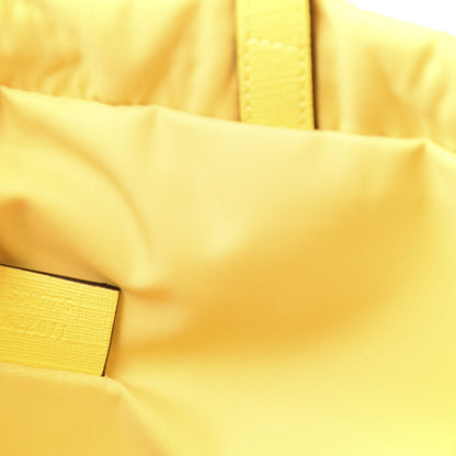 Gucci Soft GG Supreme Monogram Smiling Plants Childrens Drawstring Backpack Beige Ebony Multicolor Crop 6 of 10