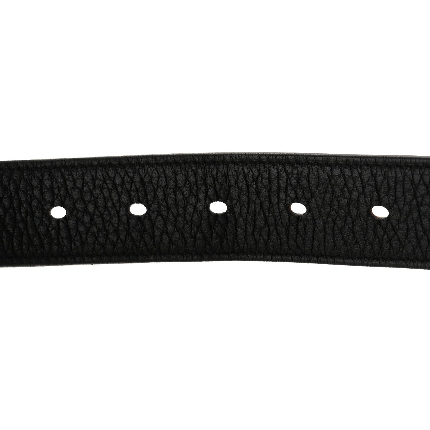 Hermes Togo Etriviere 32mm Belt 120 48 Black 6 of 7
