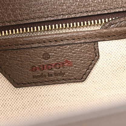 Gucci GG Supreme Monogram Studded Calfskin 100 Centennial Geometric Medium Bamboo 1947 Top Handle Bag Beige Ebony Multicolor 7 of 12