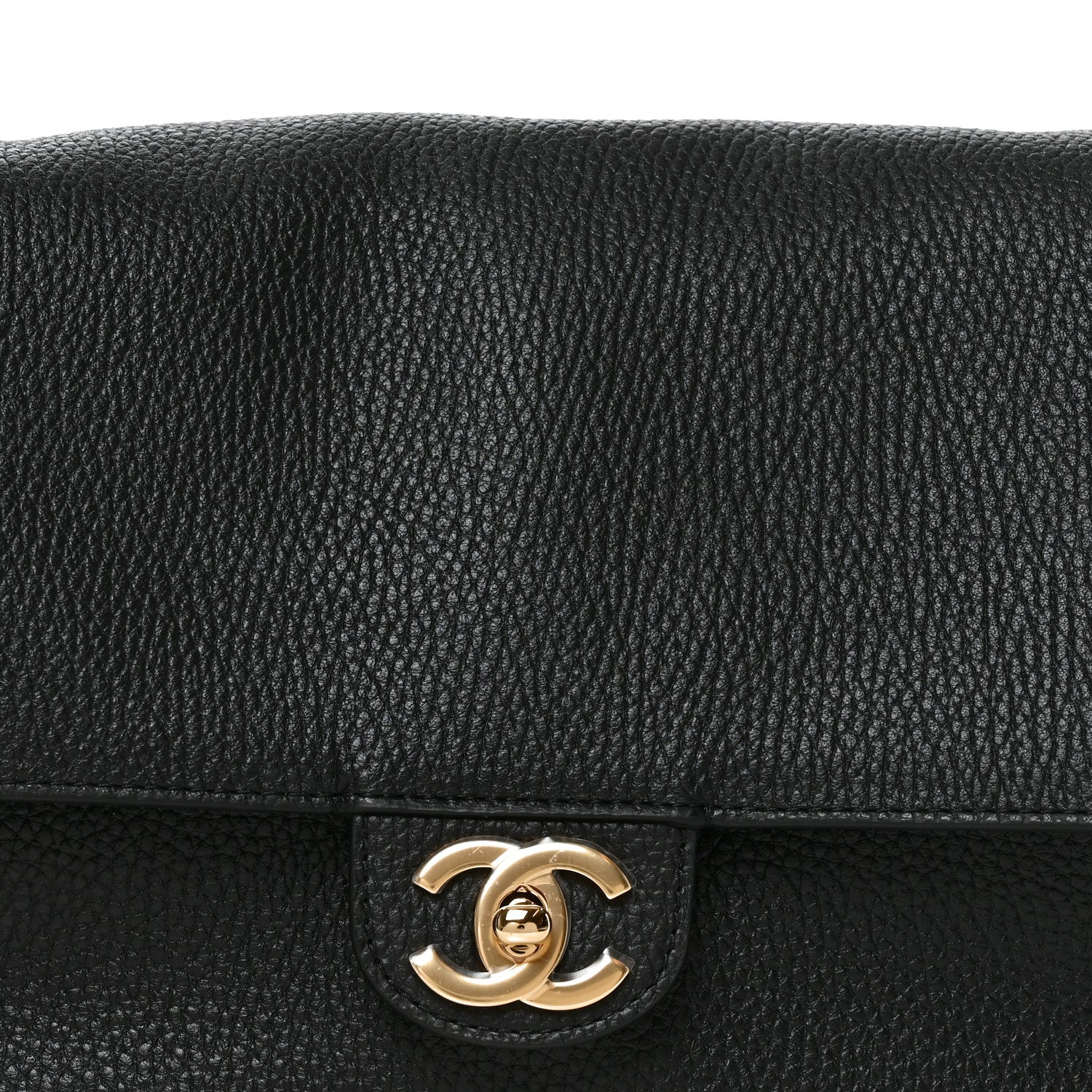 Chanel Grained Calfskin Small Souplissimo Maxi Flap Black 8 of 11