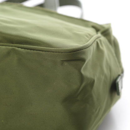 Prada Nylon Vela Sport Duffle Militare 11 of 12