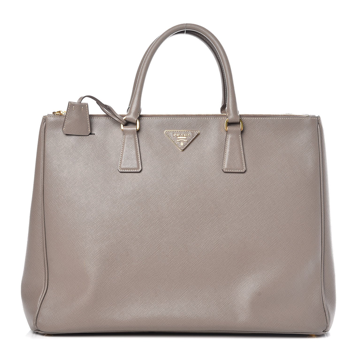Prada Saffiano Lux Extra Large Galleria Double Zip Tote Argilla 1 of 14