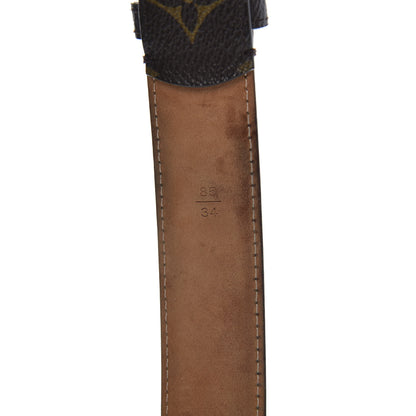 Louis Vuitton Monogram Ellipse Belt 85 34 8 of 9