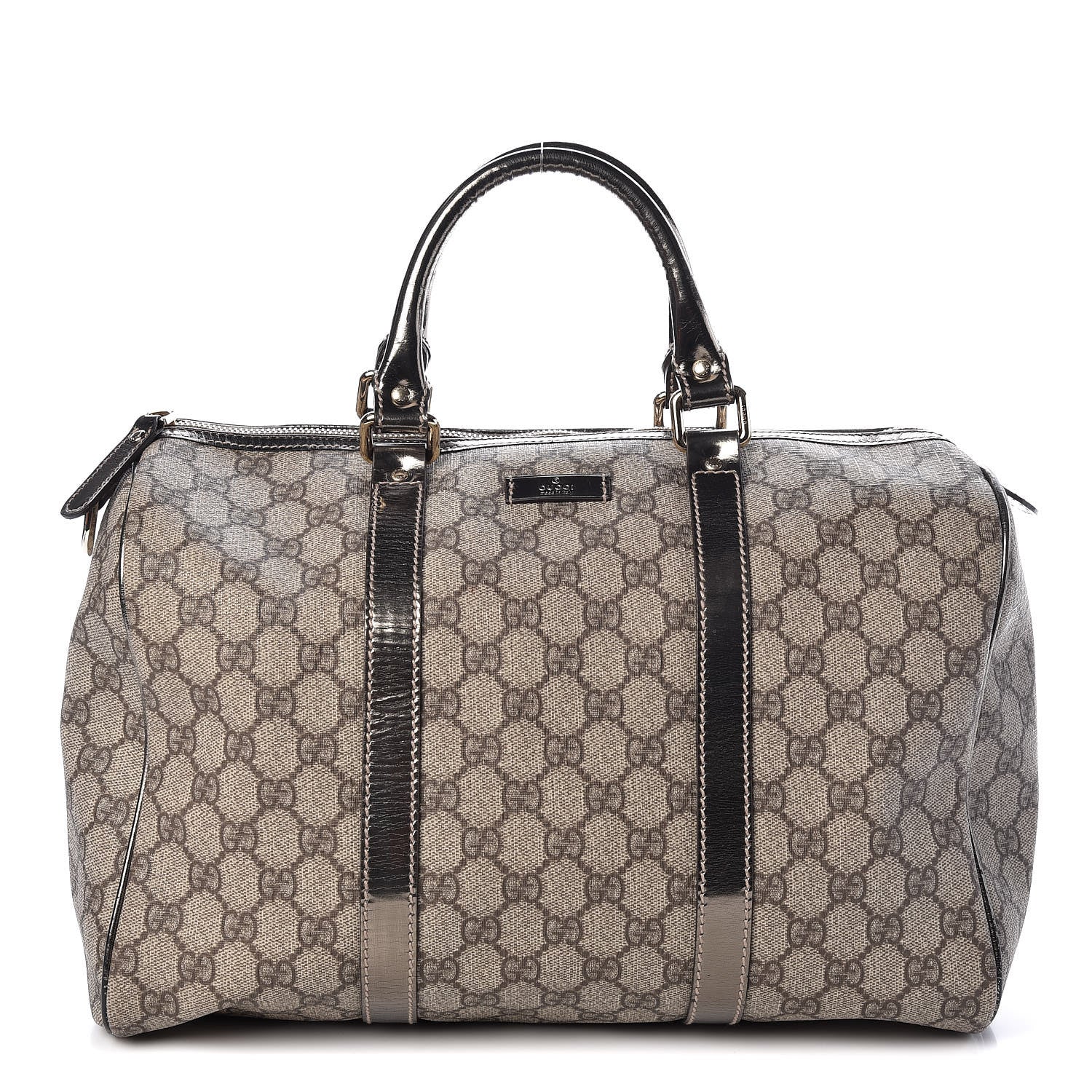 Gucci GG Plus Monogram Medium Joy Boston Pewter 1 of 16