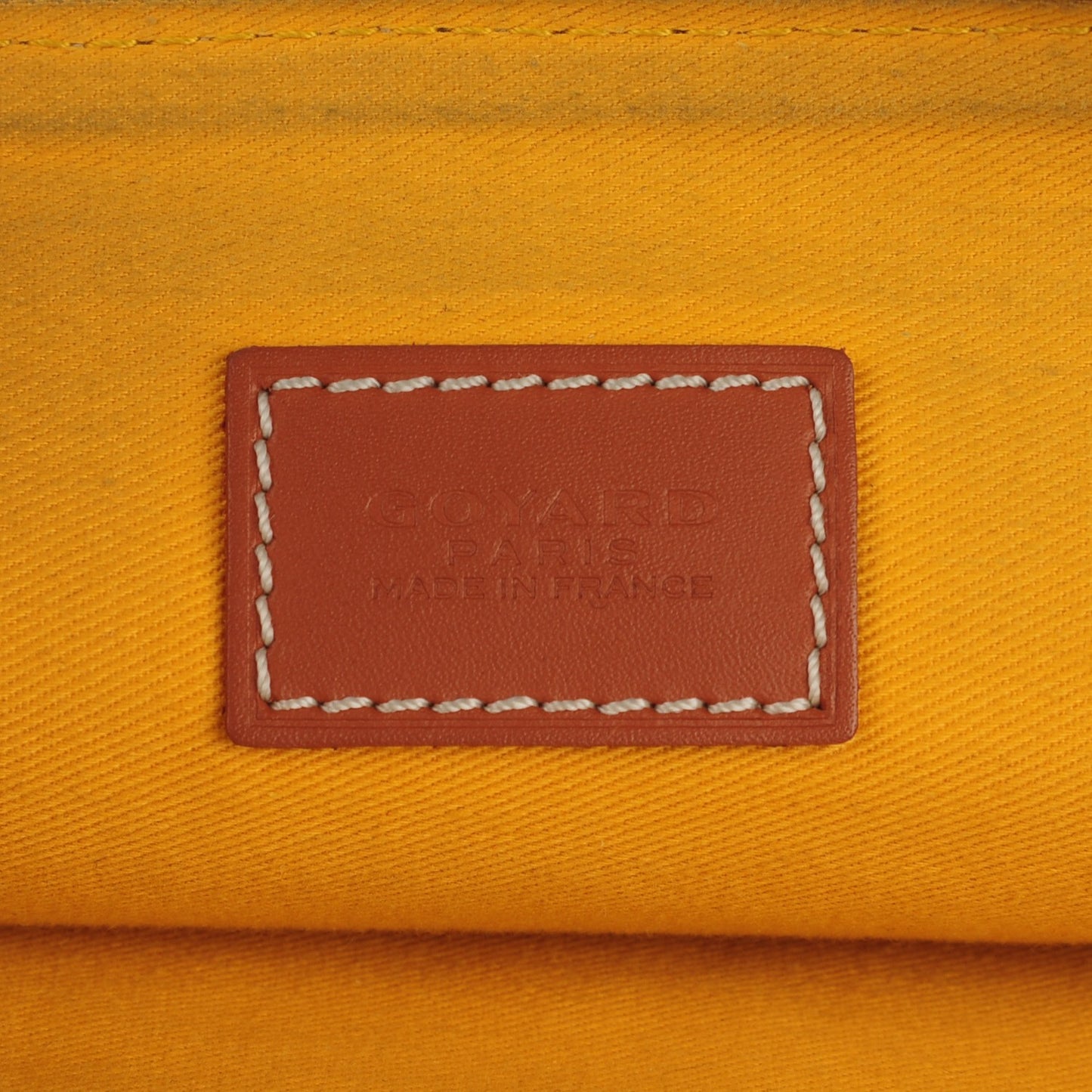 Goyardine Senat Pochette GM Black Gold