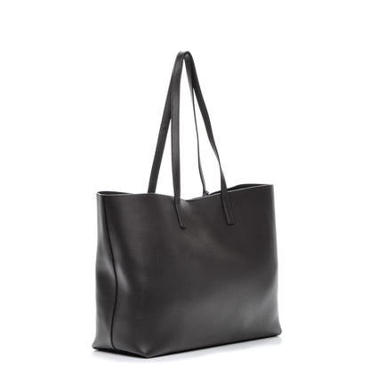 Saint Laurent Calfskin Large Shopping Tote Dark Grey 4 of 9