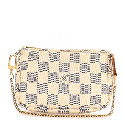 Louis Vuitton Damier Azur Mini Pochette Accessories 1 of 8