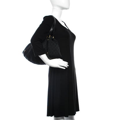 Gucci Monogram Medium Abbey Shoulder Bag Black 2 of 10